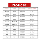 Cabin Air Filter For 2017 2019-2020 Hyundai Elantra 2020-2024 Forte Cf12058