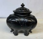 Fine Japanese Bronze Censer  Height 5 Inches