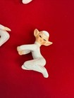 Set  Of 4 Vintage Holt Howard 1958 Ceramic Pixie Candle Huggers  Evc 