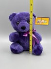 First   Main Rainbow Bear Menagerie Purple Teddy Plush 8    Stuffed Animal