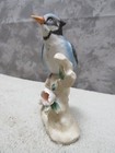 Vintage Figural Blue Jay Bird On A Branch N3458