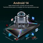 2025 Smart Tv Box Android14  64gb 128gb 2 4g 5g Wifi6 Media Player Octa Core New