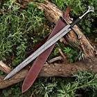 Handmade Damascus Steel Viking Sword Full Tang Medieval Battle Ready Sword