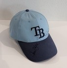 Tampa Bay Rays Signed Baseball Cap Hat Blue Attrib Alex Colome 37 Multi-signed