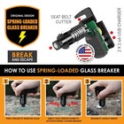 Ztylus Usb Emergency Escape Tool  Car Charger  Window Breaker  Seat Belt Cutter