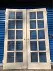 Pair Of 30x83  Antique 10-pane French Doors   Hardware Included