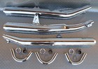 1972-1973 Kawasaki H2 H2a Muffler Exhaust System Complete Set Header Silencer A