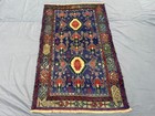 3 6  X 5 9  Vintage Afghan Hand-knotted Baluchi Rug  Rare Tribal Pattern Rug