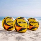 Wilson Avp Optx Official Beach Volleyball Tour Match Game Ball - Yellow Us