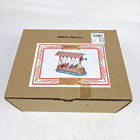 Vintage Antique Boat Swing Tin Toy Wind-up Reproduction Made In Germany W  Box