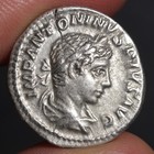 Elagabalus Denarius 218ad Ancient Roman Empire Silver Coin Victoria Avg