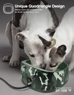Petfactors Heated Pet Bowl Outdoor Pet Thermal Water Bowl Dog Cat Heated Wate   