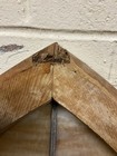Antique Vtg Arched Leaded Slag Stained Glass Church Window 2 Available 
