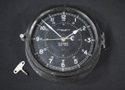 Wwii Us Navy Chelsea Boston Black Bakelite Ship s Clock Ser no  40500e - Works 