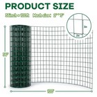Lojok Pvc Coated Welded Wire Fence 36   100  For Animal Safety garden Protection