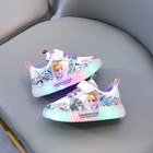 Kids Girl Led Little Girl Princess Shoes Children Cartoon Luminous Sports Shoes