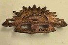 Pair World War 1 Australian Commonwealth Military Forces Badge Anzac Rising Sun