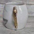 Antique Souvenir Nantucket Mass Porcelain Cup Oldest House Jethro Coffin House