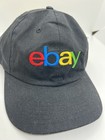 Ebay Open 2022 Baseball Cap Hat Black Multicolor Embroidery One Size Unisex