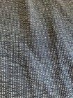 Pottery Barn Teen Denim Textured Full queen Duvet Cover Navy Pre-owned