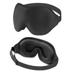 3d Travel Silk Eye Mask Sleeping Soft Padded Shade Cover Breathable Blindfold