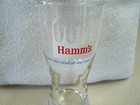 Vintage 2 Hamm s Beer Glasses White Trees   Crown - Land Of Sky Blue Waters 8 Oz