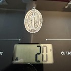 Sterling Silver Miraculous Medal   Infinity Chain 40g 1 4 Oz Silver Below Spot