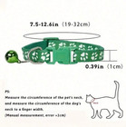 Small Dog Collar And Leash Set Adjustable Puppy Leash And Collar Set Nylon Strap