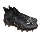 Nike Alpha Huarache 8 Elite Lax Size 12 Men s Lacrosse Cleats Black Cw4440-011