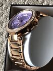 Michael Kors Parker Purple Dial Mk6169 Watch Retail  295