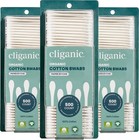 Organic Cotton Swabs  1500 Count - 100  Pure Natural Cotton  Chlorine-free Hy   