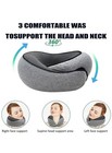 Travel Pillows For Airplanes  Travel Neck Pillow Travel Pillow  360   Support Mem