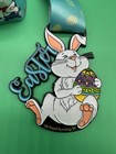 Run Winner Running Marathon Award Medal Easter Bunny Us Road Running 5k