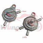 Motor Fuel Tank Switches 4 Pipe Oil Tap Gasoline Valve Vacuum Fuel Pump Petcock