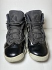 Nike Air Jordan 6 Rings Kids Youth Size 5y Black  White Gs 323419-011 No Strings
