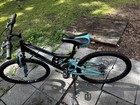 Gt Aggressor 26in Mountain Bike Black blue Flat Bar V-brakes