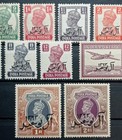 Muscat 1944 - Complete Set Sg 1-15  King George Vi  india Overprints  Vf Mnh mlh