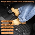 Ginowy-floor Mats For Honda Ridgeline 2017-2025 2026  Tpe All Weather Protection