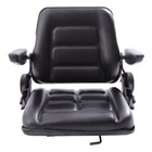 Universal Tractor Seat W slide Tracks Black For Kubota Bobcat John Deere Ford