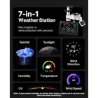 Uimoso 7-in-1 Wireless Weather Station 7 5   Display And Indoor-outdoor Sensor
