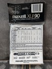 Maxell Xlii 90 Minute High Bias Audio Cassette Tapes New Sealed Lot Of 14