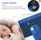 Topmate Wireless Keyboard And Mouse Ultra Slim Combo  2 4g Silent Compact Usb