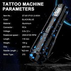 Wireless Tattoo Gun Kit Rotary Pen Set W  2 Batteries 20 Needles Ink Kit