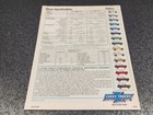 1979 Chevrolet Chevy Blazer Truck Sales Dealer Brochure   Uncirculated Old Stock