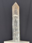 Smokey Quartz Tower Clear Crystal Gemstone Large Tall Point Wand Chakra Reiki