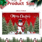 Christmas Backdrop Merry Christmas Banner Party Decoration Xmas Photography B   