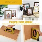 Picture Frame Stapler With 2000 Refill Points  Point Drivers For Picture Framing