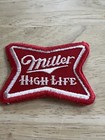 Vintage Miller High Life Beer Sew On Beer Advertising Collectors Patch