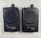 Motorola Minitor Iv A03kus9238bc Vhf Low-band Pagers W  Charger  as-is Read 