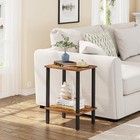 Mesa Auxiliar  Juego De 2  Mesa Auxiliar  Mesita De Noche  Estante De Almacenami